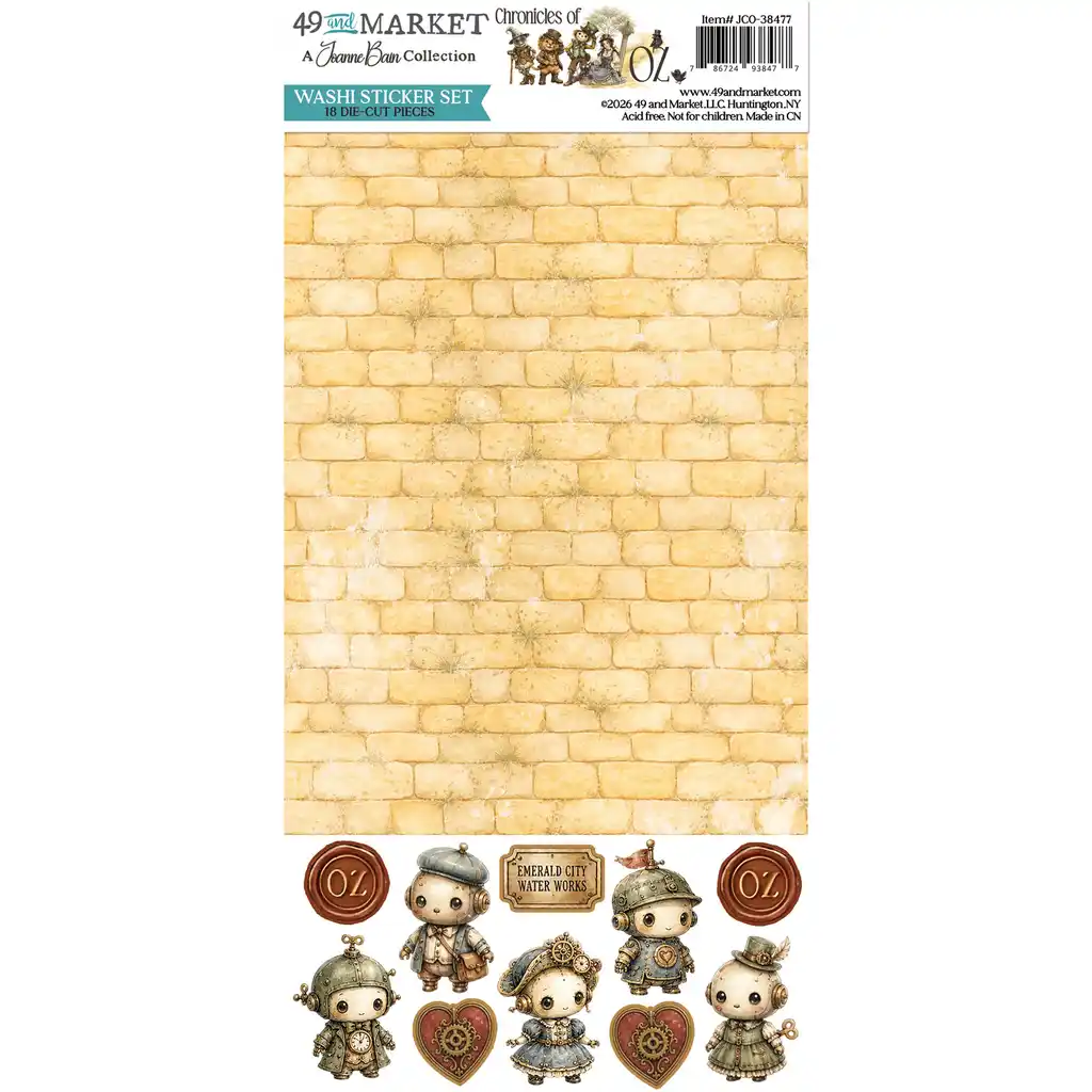 49 and Market - Chronicles of Oz - Washi Sticker Set