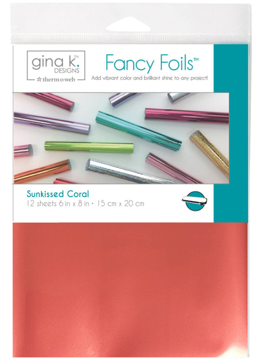 Gina K. - Fancy Foils - Sunkissed Coral (Matte Finish)