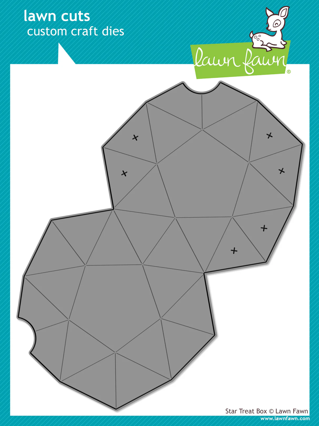 Lawn Fawn - Star Treat Box Die