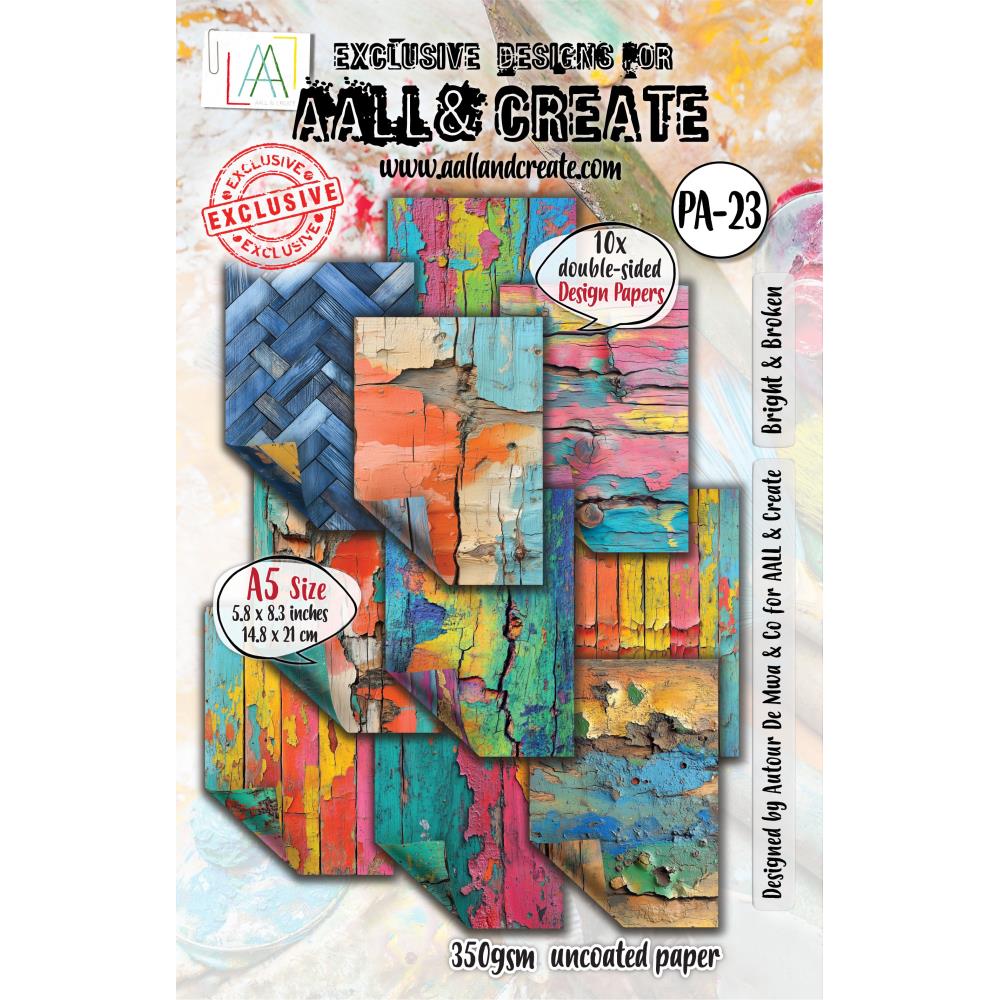 AALL & Create - Bright & Broken Paper Pack