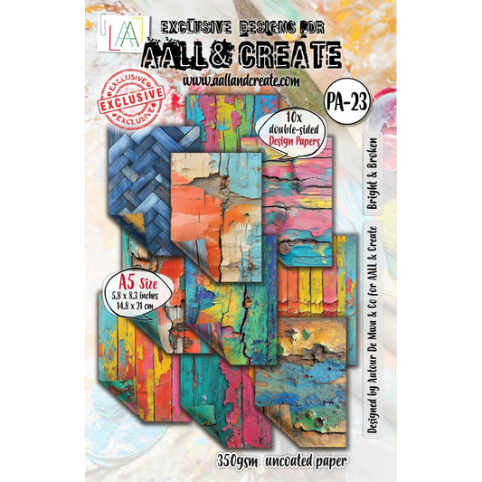 AALL & Create - Bright & Broken Paper Pack