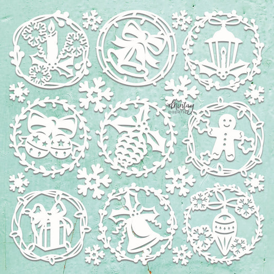Mintay - Holly Jolly - Chippies: Xmas Decors