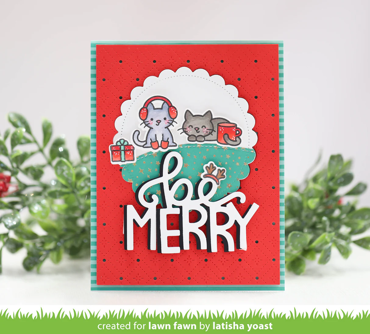 Lawn Fawn - Giant Be Merry Die