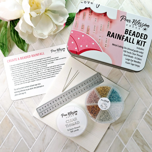Pear Blossom - Beaded Rainfall Kit