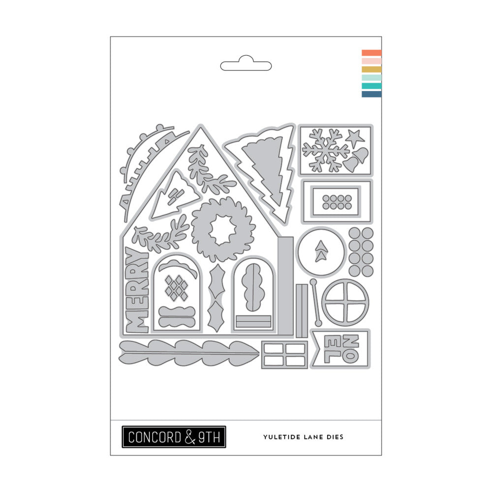 Concord & 9th - Yuletide Lane Stamp & Die Bundle