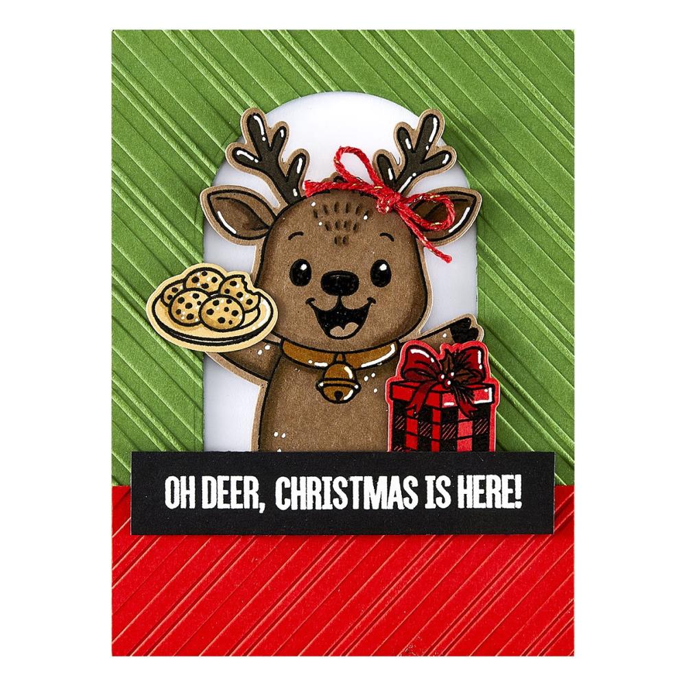 Spellbinders - Christmas Hugs Stamp & Die Bundle
