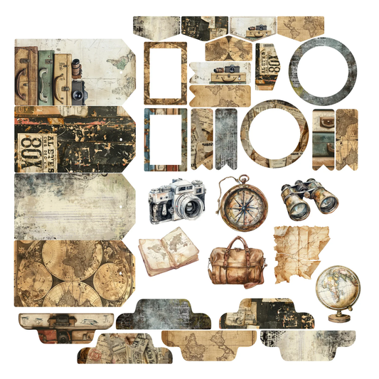 Simply Stated - Oh The Places We'll Go - Essentials Ephemera