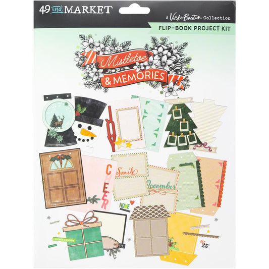 49 and Market - Mistletoe & Memories - Flip Book Kit