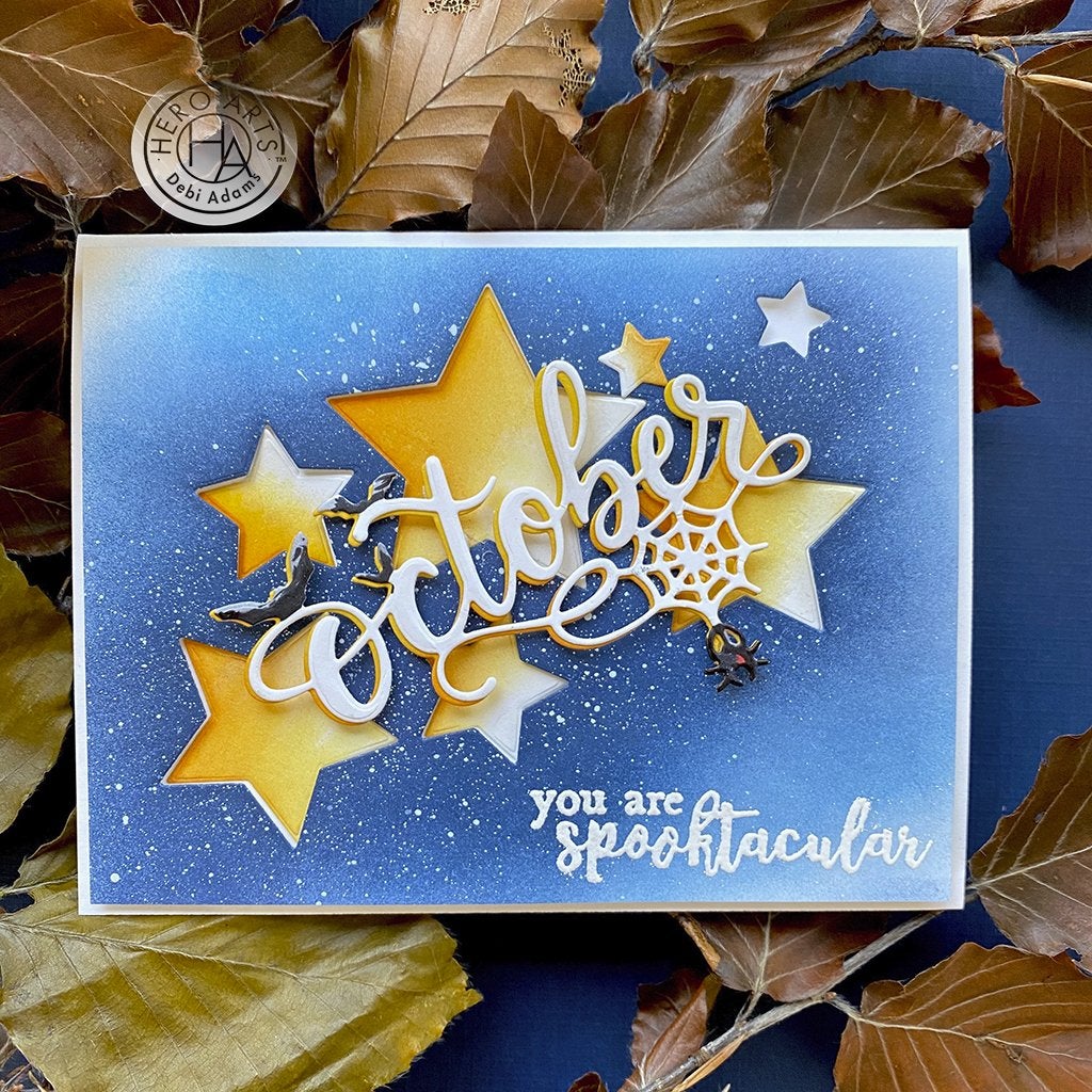 Hero Arts - Infinity Dies - 5 Point Stars