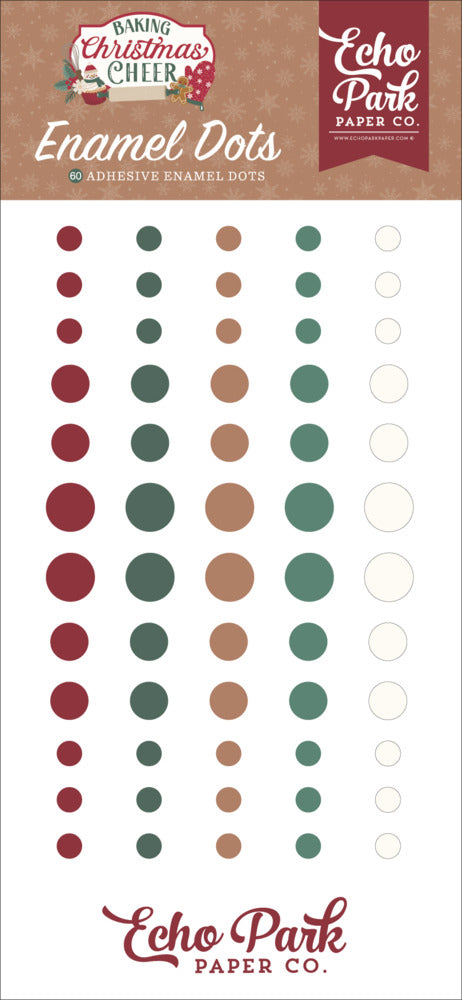 Echo Park - Baking Christmas Cheer - Enamel Dots