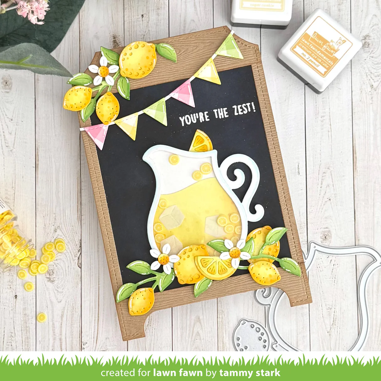 Lawn Fawn - Build-A-Drink Pitcher Die Set