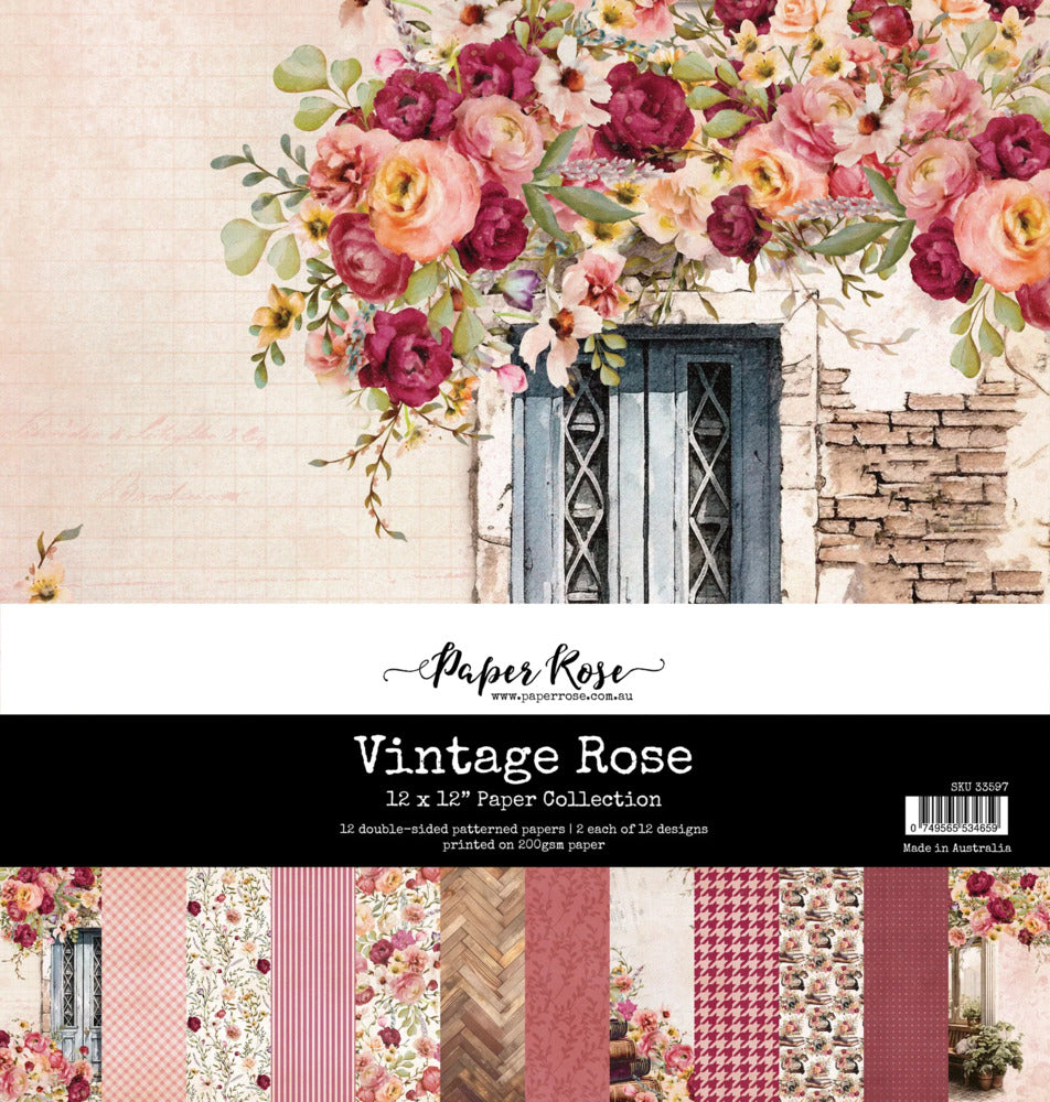 Paper Rose - Vintage Rose - Collection Kit