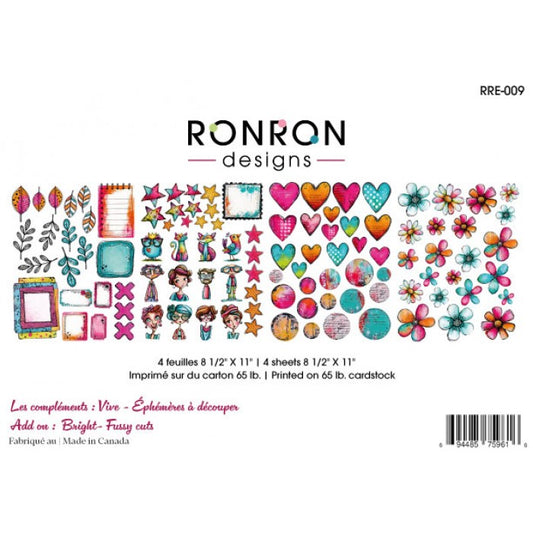 RonRon Designs - Die Cuts Fussy Cutting - Brights