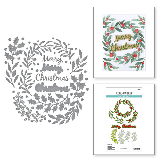 Spellbinders - Seasonal Wreath Foliage Die Set