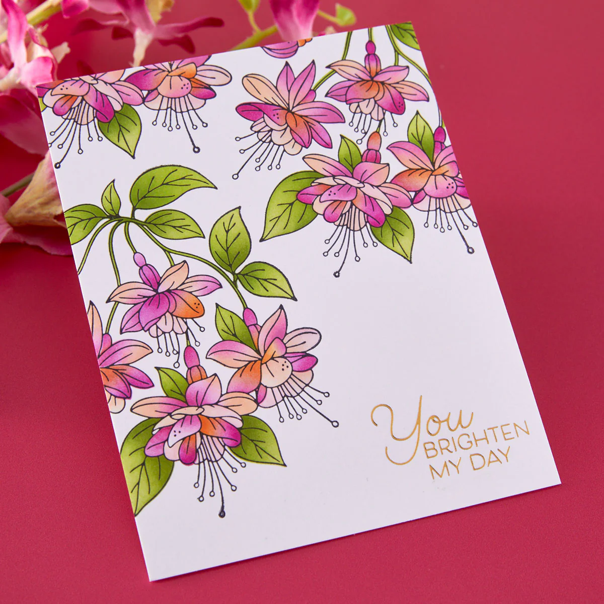 Spellbinders - Layered Magical Fuchsia Stencil Set
