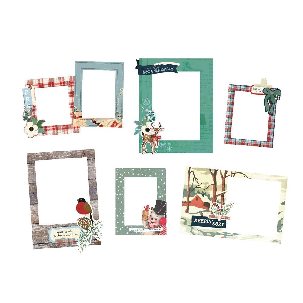 Simple Stories - Simple Vintage Flannel Season - Chipboard Frames