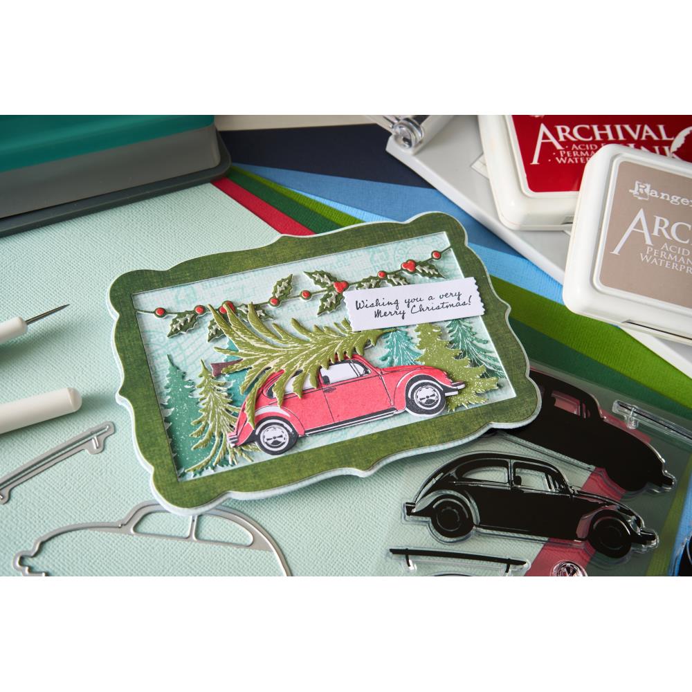 Sizzix - Journey Home Stamp & Die Set by 49 and Market