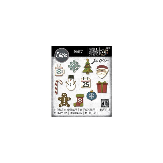 Sizzix - Mini Christmas Things Die Set