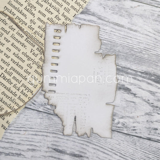Gummiapan - Torn Paper Die