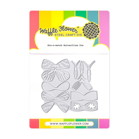 Waffle Flower - Mix-n-Match Butterflies Die Set