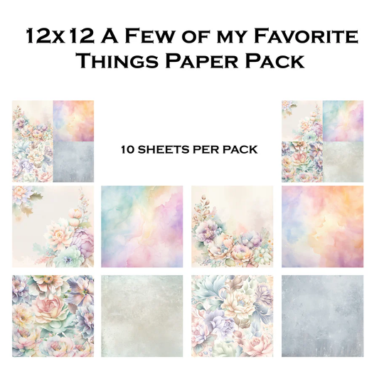 Simply Stated - A Few of my Favorite Things - Paper Pack