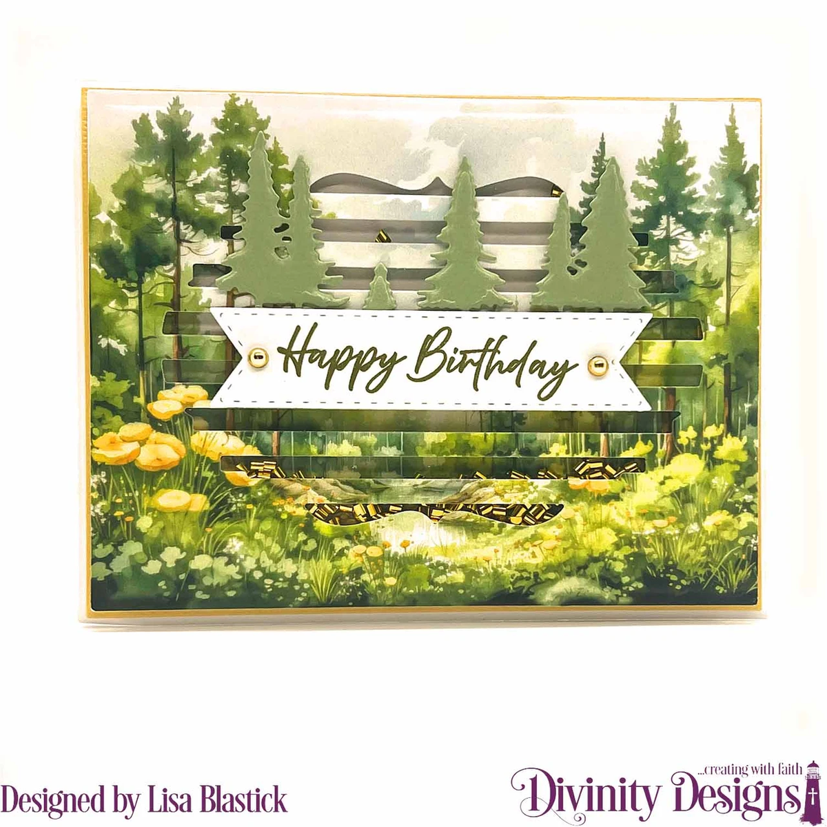 Divinity Designs - A2 Card Fronts - Enchanted Forest