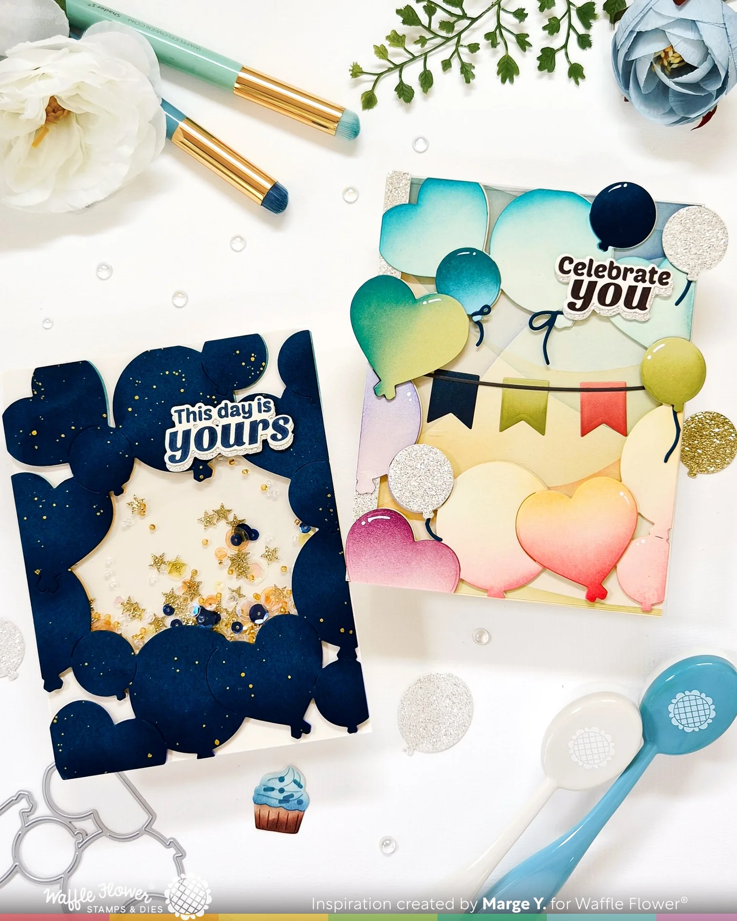 Waffle Flower - Balloon Frame Die