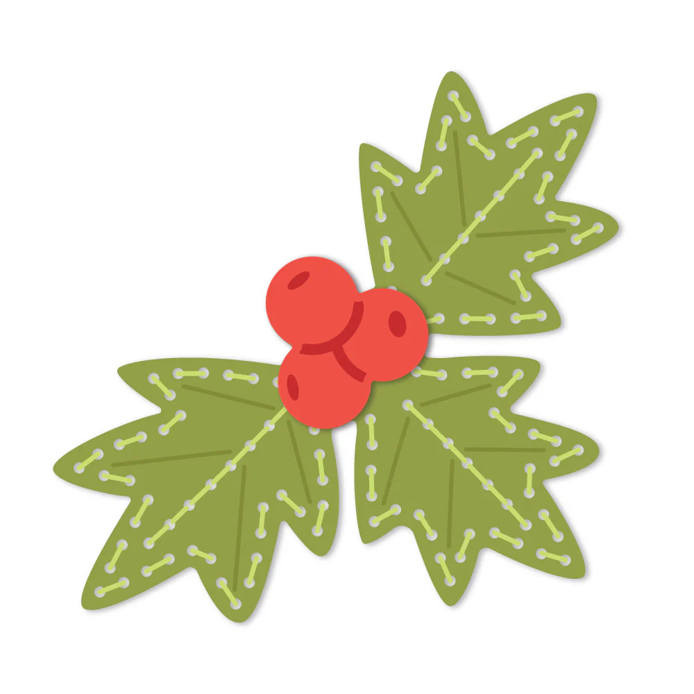 Honey Bee - In Stitches: Holly Die Set