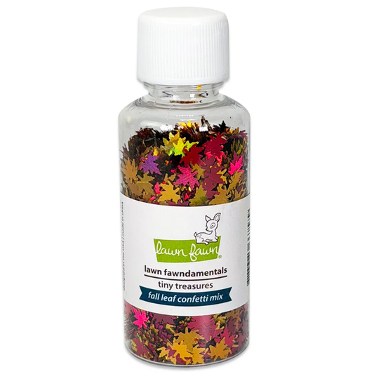 Lawn Fawn - Tiny Treasures - Fall Leaf Confetti