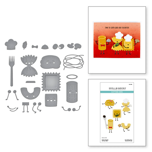 Spellbinders - Pasta Friends Die Set