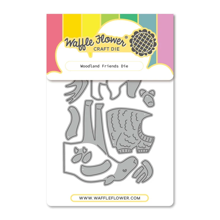 Waffle Flower - Woodland Friends Die Set