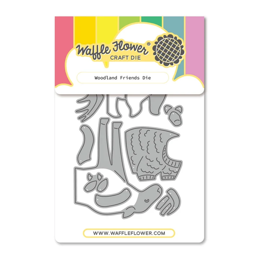 Waffle Flower - Woodland Friends Die Set