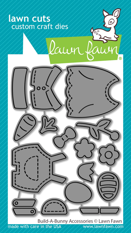 Lawn Fawn - Build-A-Bunny Accessories Die Set