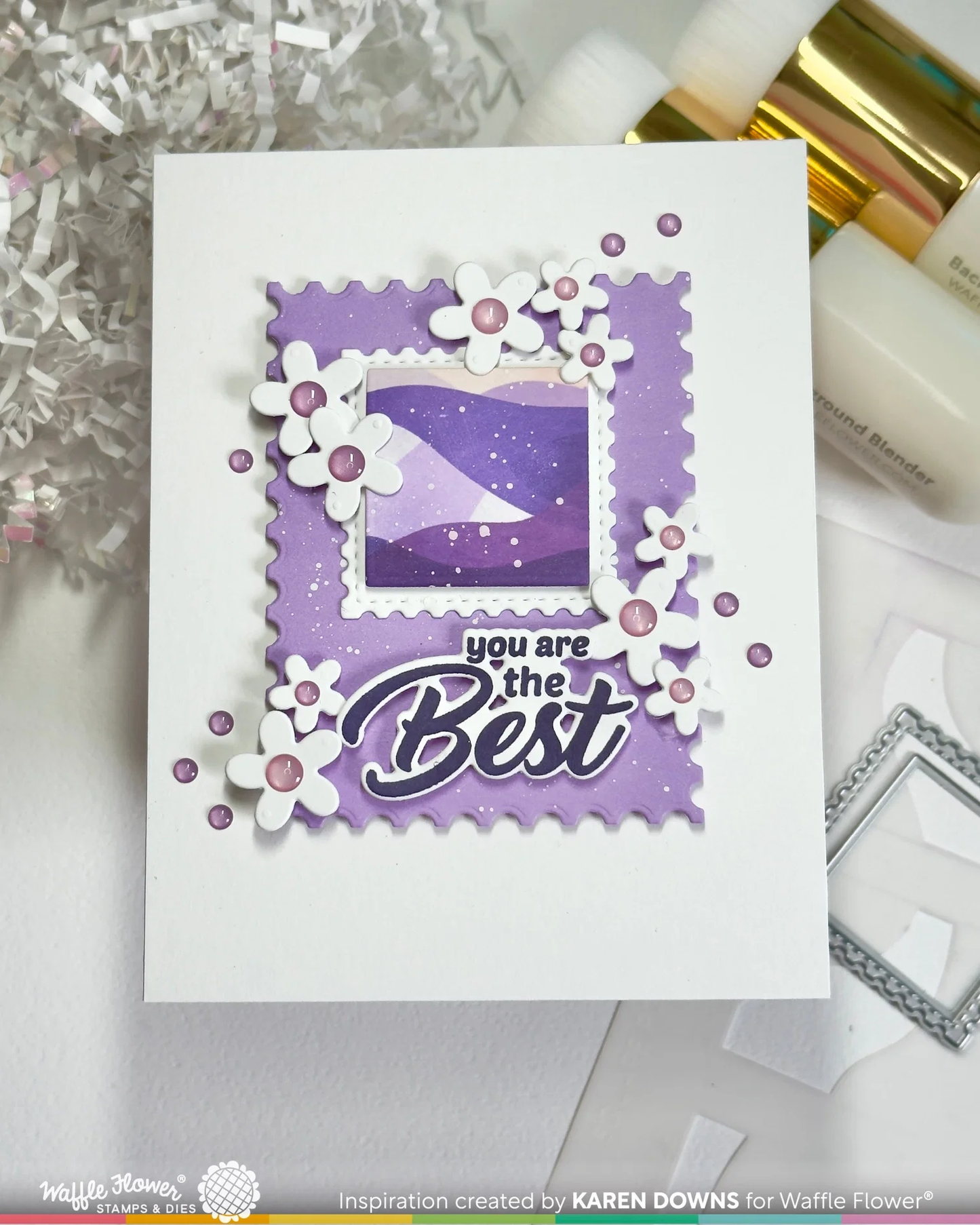 Waffle Flower - Your Day Sentiments Stamp & Die Bundle