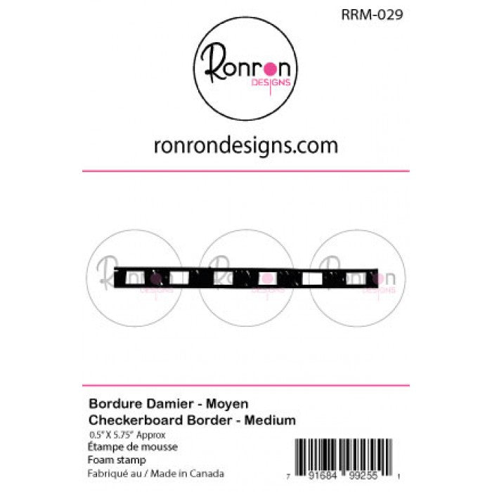 RonRon Designs - Foam Stamp - Festive Border