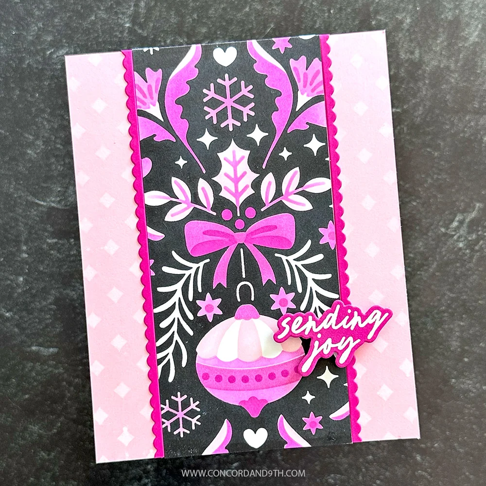 Concord & 9th - Holiday Cheer Greetings Stamp Set by Kristina Werner