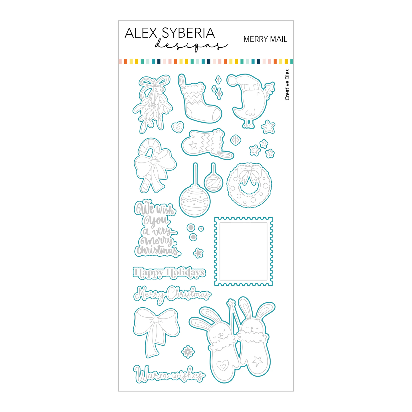 Alex Syberia - Merry Mail Stamp & Die Bundle