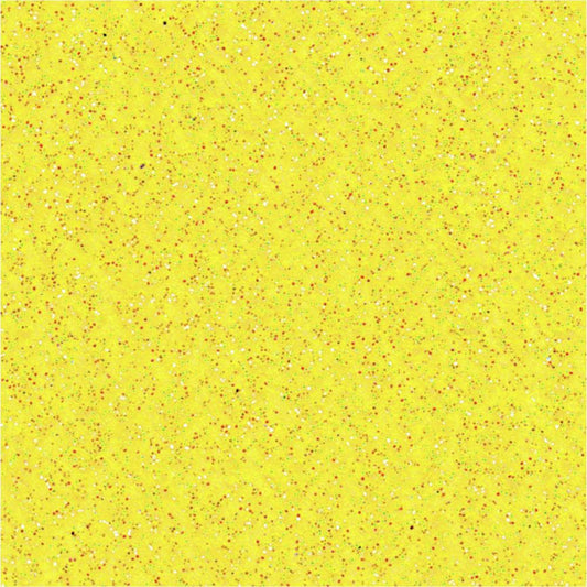 American Crafts - Glitter Silk Cardstock - Sunshiny: 12x12