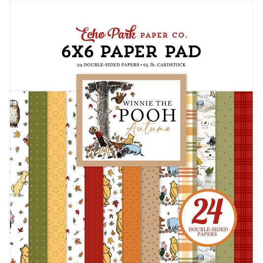 Echo Park - Winnie the Pooh Autumn - 6x6 Paper Pad
