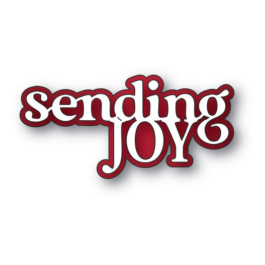 Memory Box - Sending Joy Timeless Script Die Set