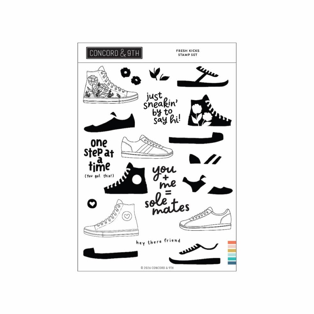 Concord & 9th - Fresh Kicks Stamp & Die Bundle