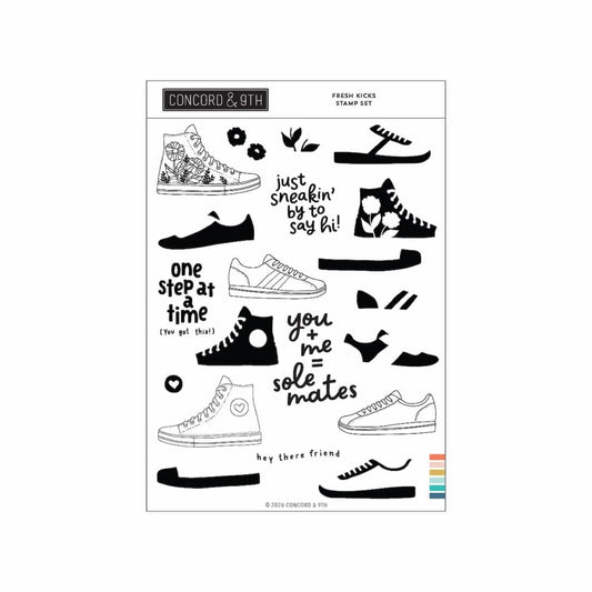 Concord & 9th - Fresh Kicks Stamp & Die Bundle