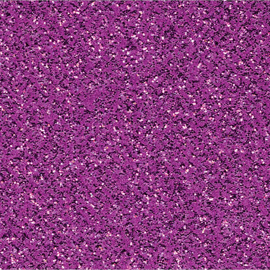 American Crafts - Glitter Silk Cardstock - Prosperous Purple: 12x12
