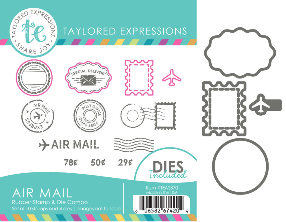 Tailored Expressions - Air Mail Stamp & Die Bundle