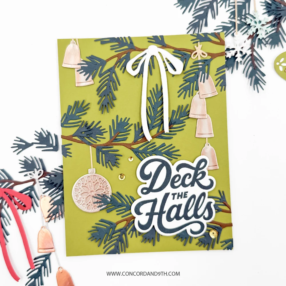 Concord & 9th - Holiday Trimmings Stamp & Die Bundle