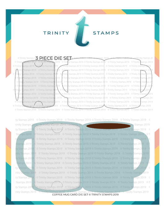 Trinity Stamps - Coffee Mug Card Die Set