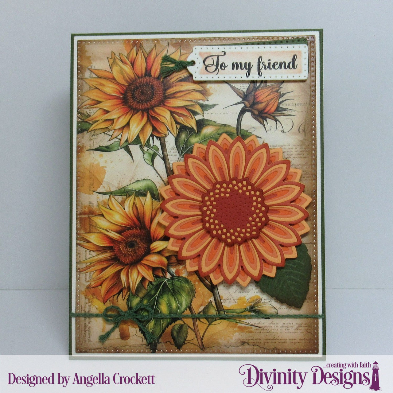 Divinity Designs - Sunflower Layering Combo 2 Die Set