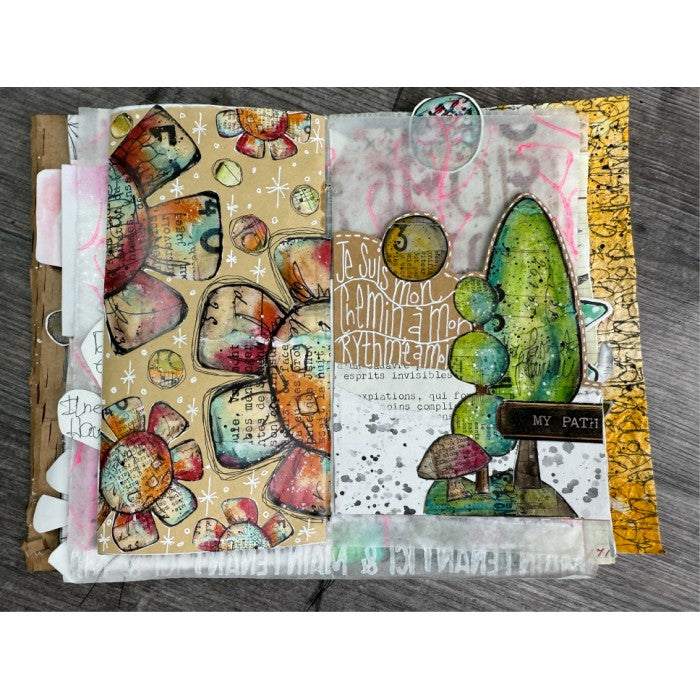 RonRon Designs - Fussy Cut Papers - Fleurs Tropicales