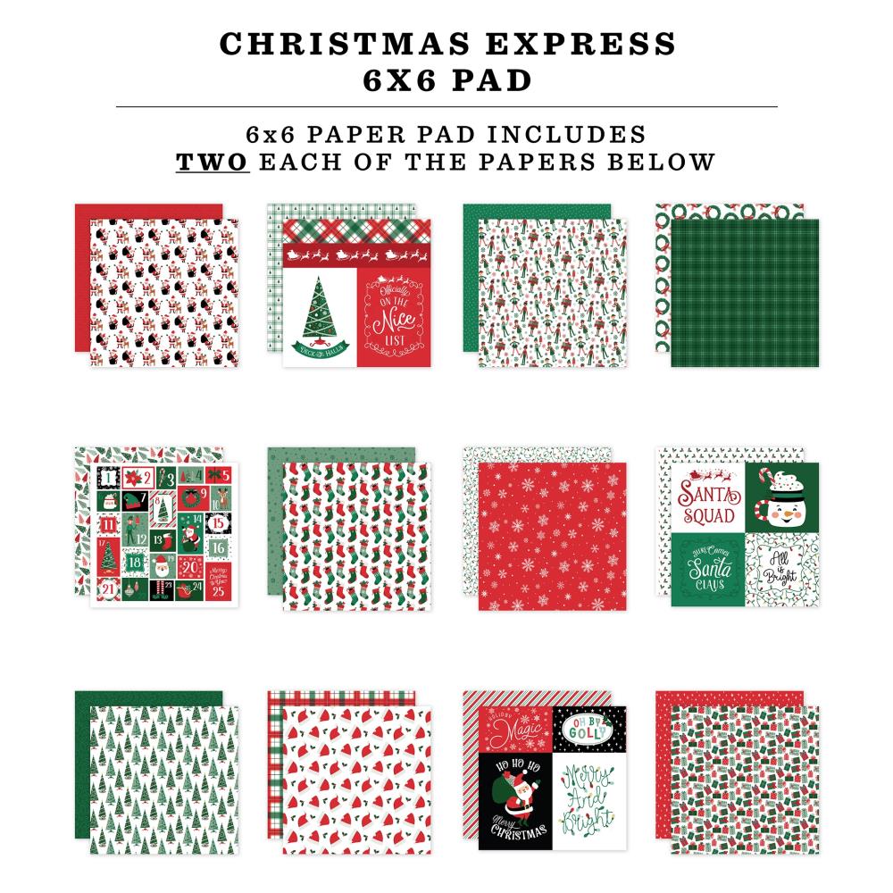 Echo Park - Christmas Express - 6x6 Paper Pad