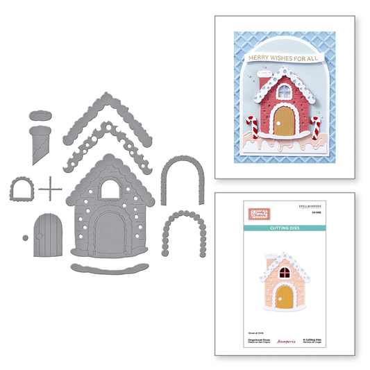 Spellbinders - Gingerbread House Die Set by Stamperia